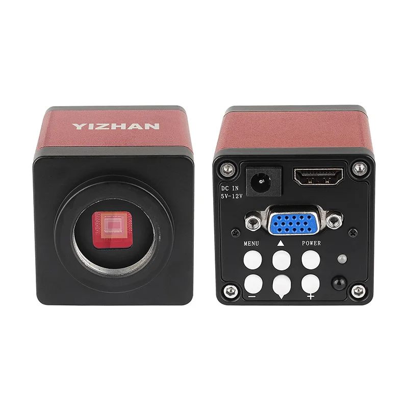 Microscopio digitale 13MP per elettronica 130X C Mount Lens HDMI VGA videocamera digitale industriale microscopio saldatura YIZHAN