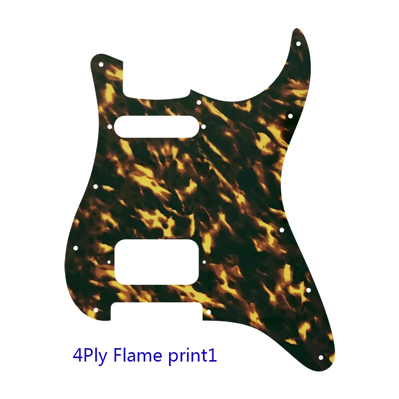 Fei Man Custom Guitar Parts For USA / Mexico FD 72' 11 Screw Holes Standard St SH Guitar Pickguard Scratch Plate No Switch Hole