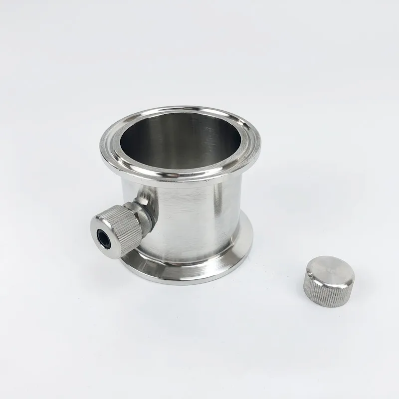 Труба с тройным зажимом 1,5–-4 дюйма и ниппелем термозагрузки для домашнего пивоварения, модуль выпрямления фитинга соединительной трубы SS304