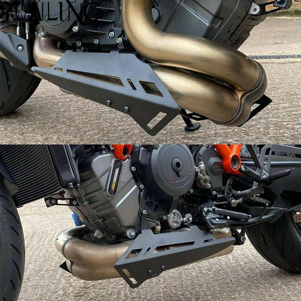 Motorcycle Accessories Muffler Pipe Exhaust Cheeks Heat Shield Protectors FOR 1290 SUPER R 2020-2021 Anti-scalding Cover Guard