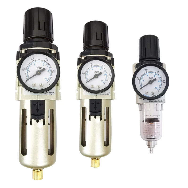 

Pneumatic Air Pressure Regulator AW2000-02 AW3000-03 AW4000-04 Compressor Air Filter Controller Oil Seperator Automatic drain