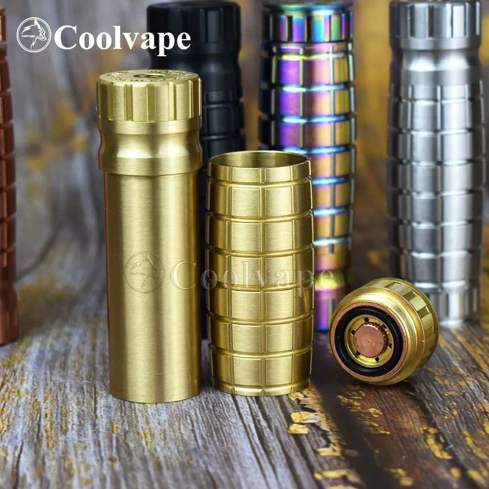 Coolvape-Apocalypse Arferron Happarmaggedon Grenade HappMechanical 18650 Battery Mod Vaporizer, Fit Apocalypse Rda
