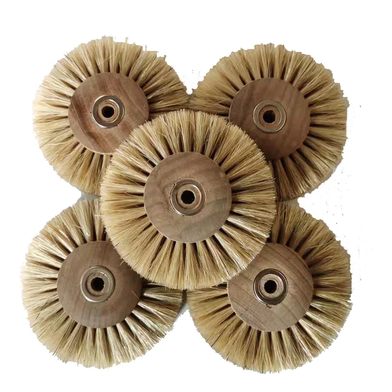 5 Pcs Dental Lab Laboratory Polishing Brush Wheel Materials 80mm White Bristle Hard Rotary Tools Dentistry Odontologia Latch