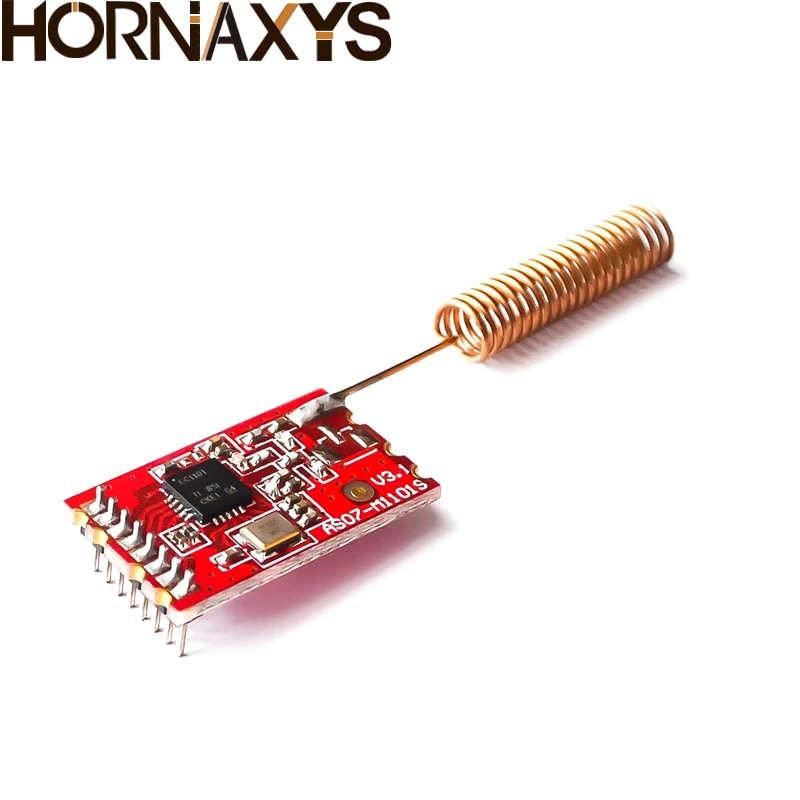 433MHz 868MHz CC1101 10mW Wireless RF Transmitter and Receiver Module NRF905/SX1212/Si4432 Board with Spring Antenna