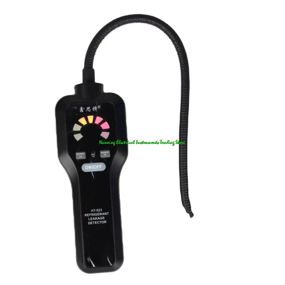 

HT-523 Refrigerant leakage detector can detect R-22/R-134/R-404A/R-410A/R-407C/R-502/R-600A/R-123yf and more refrigerant gases.