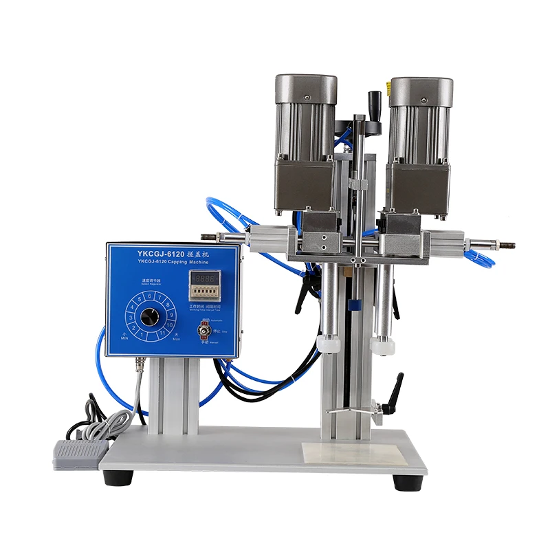 Pneumatic automatic capping machine Cosmetic capping machine Spray bottle capping machine Laundry liquid capping machine