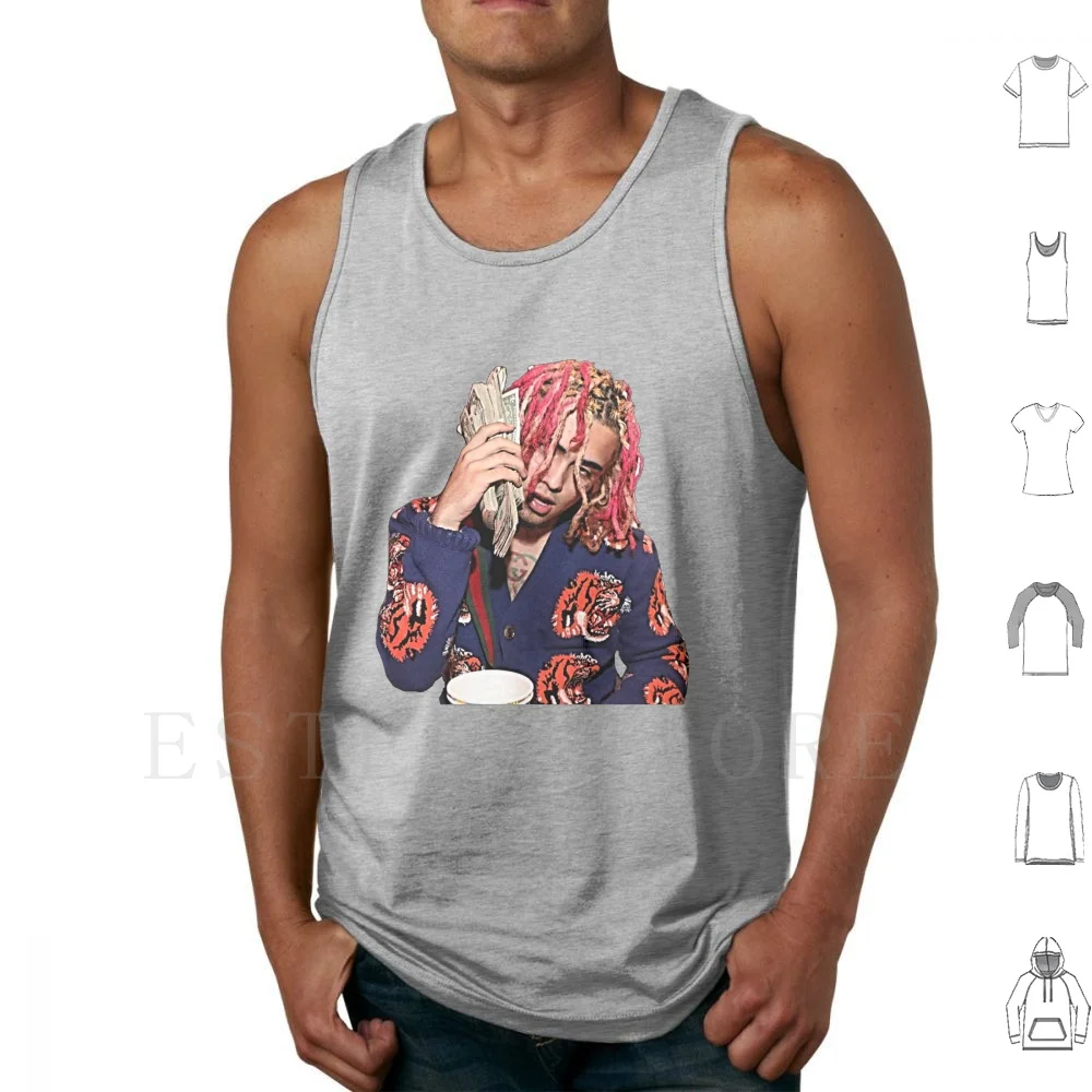 Money Tank Tops Vest Smokepurpp Quotes Funny Fire Esketit Trapper Century Gang Ooouuu Oouu Rap Soundcloud Underground