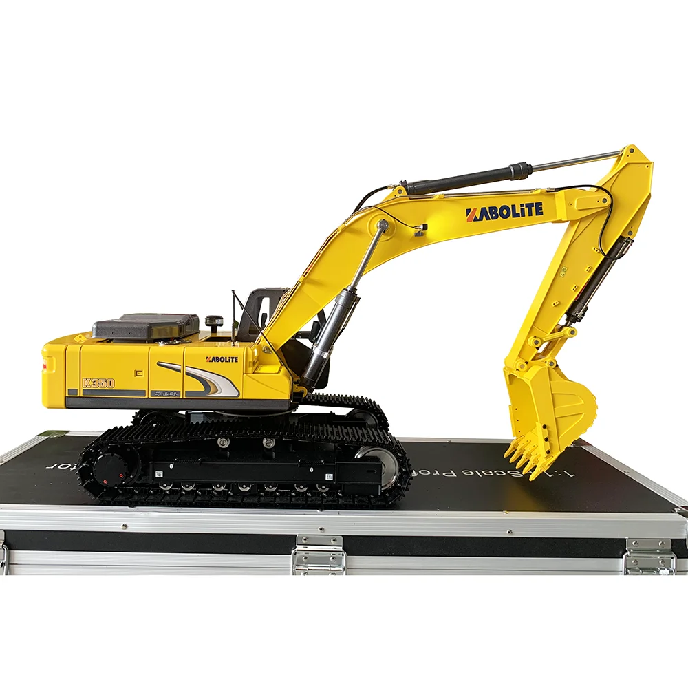 In stock 1/14 K350 Hydraulic Excavator Model Upgraded Metal Excavator Model Toy