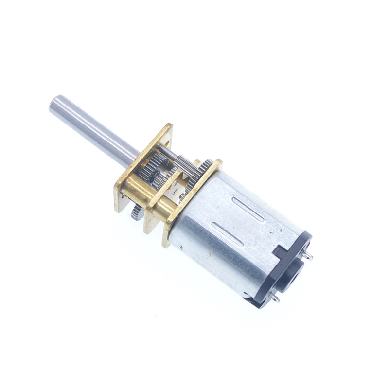 DC 3V 6V 12V Electric Gear Motor 15-600RPM Micro Speed Reduction Gear Motor N20 Mini Metal Gear Motor 20mm Shaft DC Motors