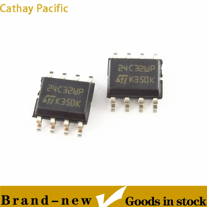 Puce mémoire 24C32WP M24C32-WMN6TP originale, nouveau patch SOP-8