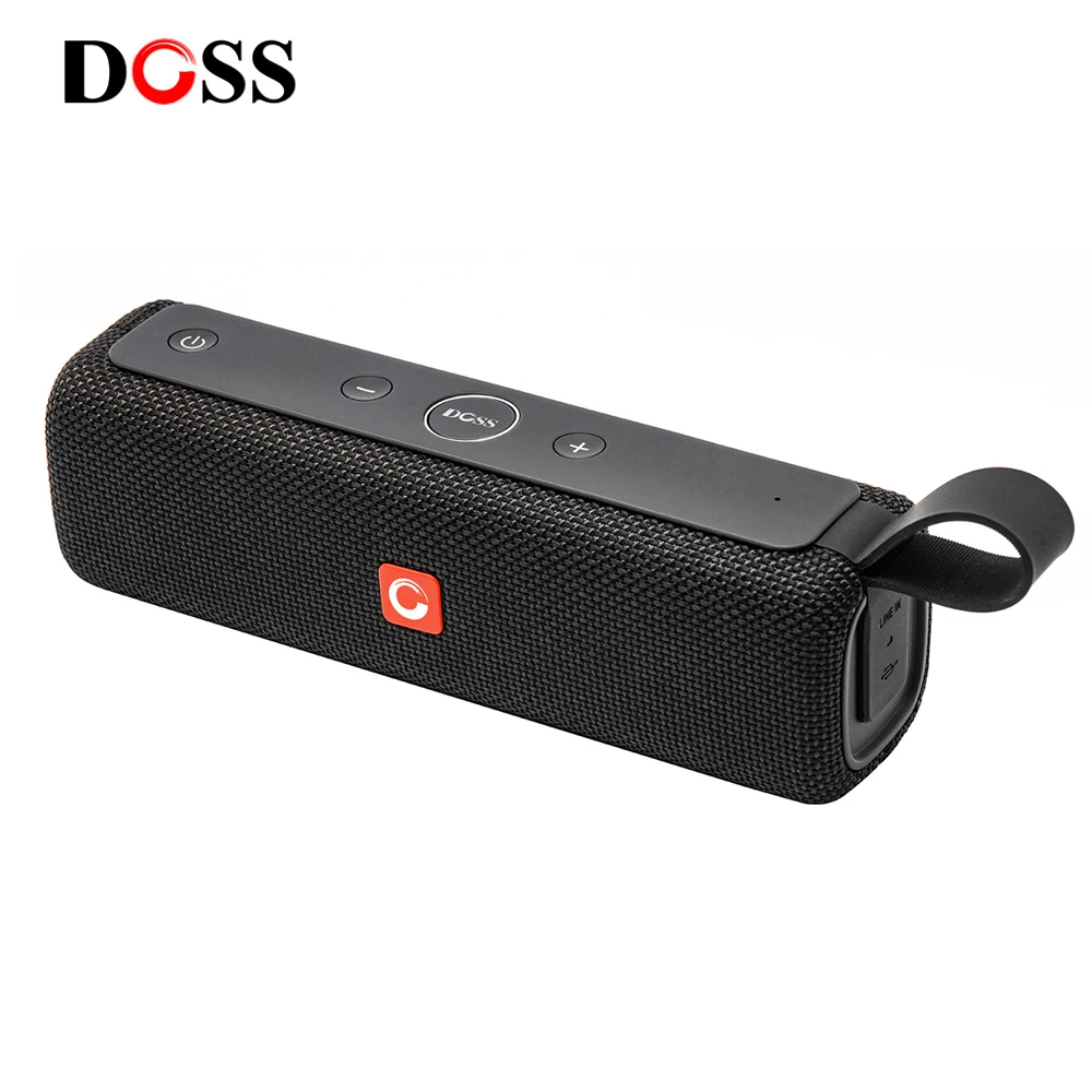 

DOSS Mini Wireless Bluetooth Speaker IPX6 Waterproof Outdoor Portable Sound Box 12W Superior Sound and Bass 12H Playtime Speaker