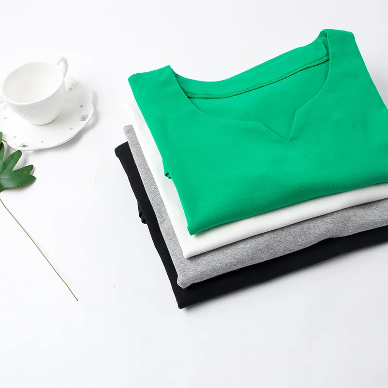 V-Neck Embroidery Hollow Out Summer Tops 2022 Loose T Shirt Women T-Shirt Cotton Tshirt Female Woman Clothes Tee Shirt Femme