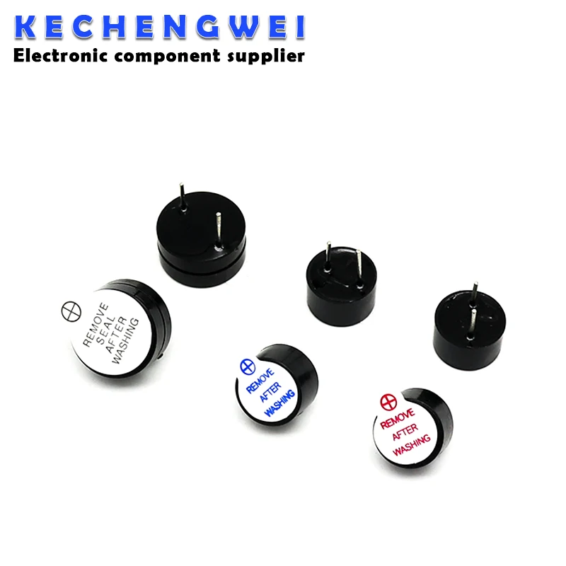 10PCS 3v 5v 12v Active Buzzer 12095 Magnetic Long Continous Beep Tone 12*9.5mm