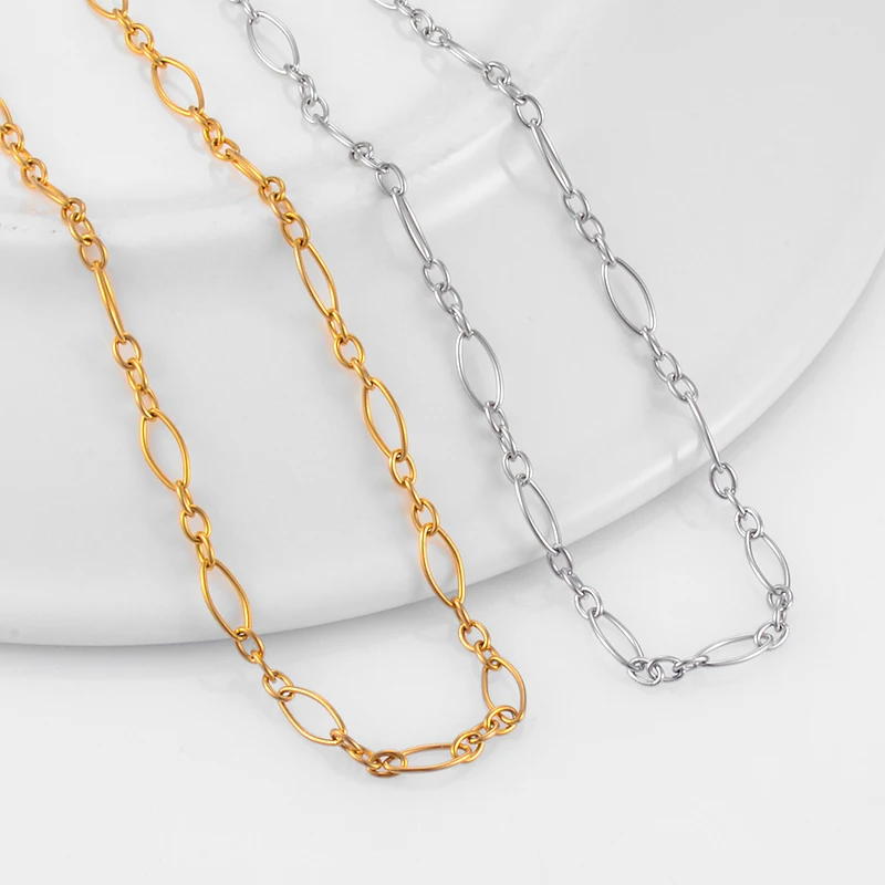 Einfache Damen-Armbänder aus Edelstahl mit beliebtem Verschluss, hochwertiger Schmuck für Frauen – Detail 4