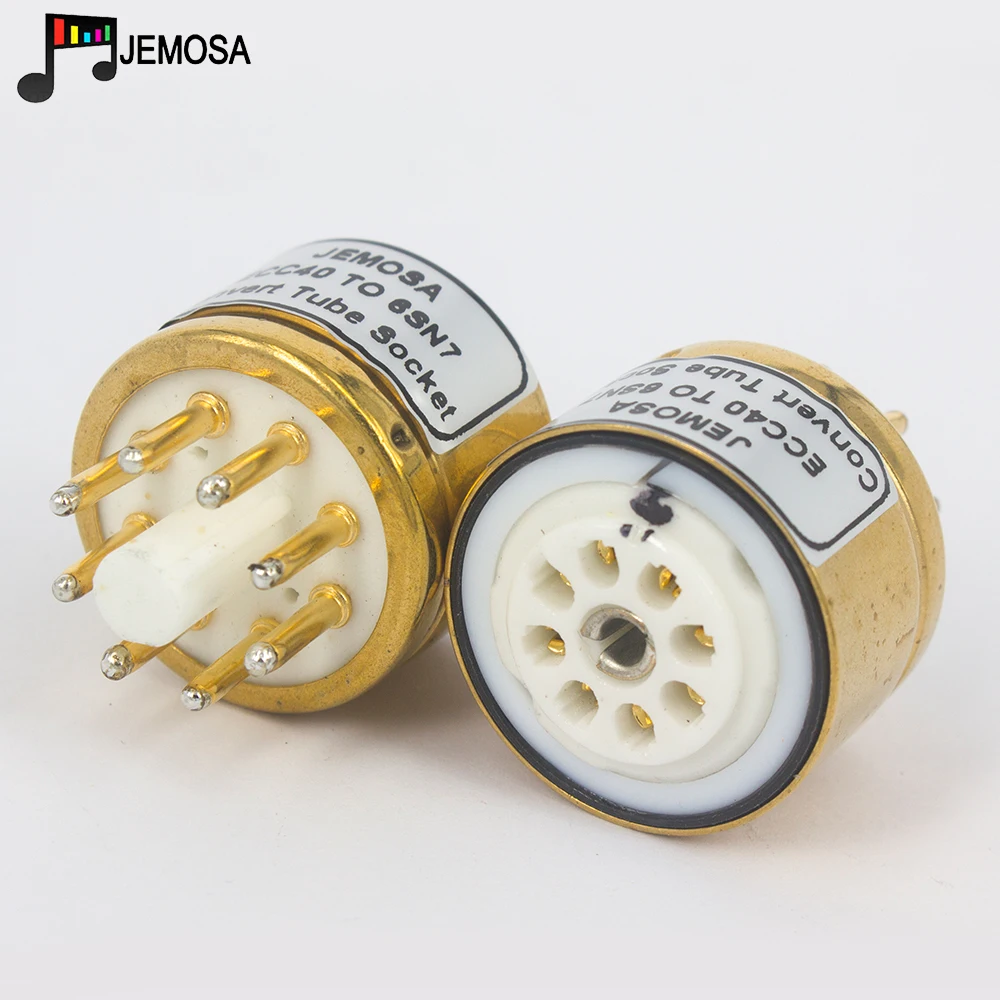 1 قطعة ECC40 إلى 6SN7 6SL7 ECC32 ECC33 6N8P 6N9P 5691 5692 B65 DIY ايفي الصوت فراغ مُضخّم صوت تحويل محول مأخذ التوصيل