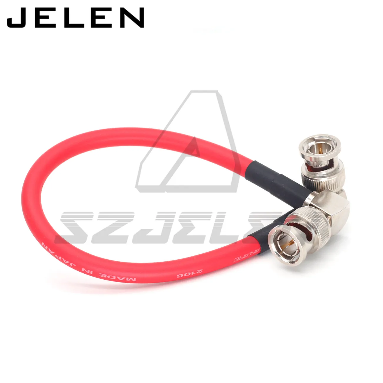 Elbow BNC-Elbow BNC HD SDI Video coaxial Cable 75 coaxial cable CANARE LV-61S 75OHM amera SDI video cable 12G