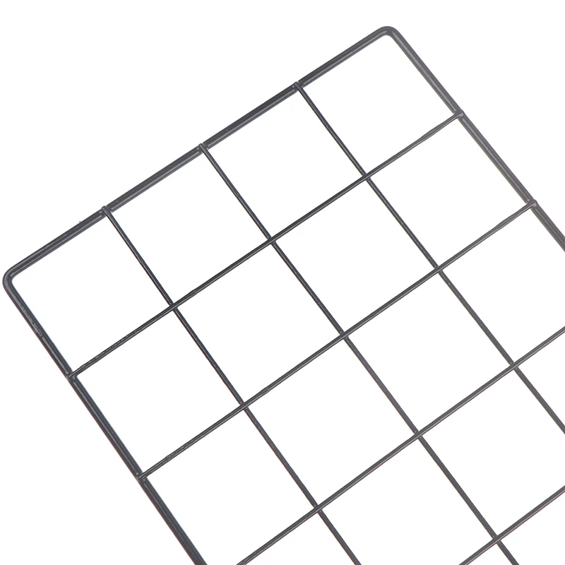 Modern Home Wall Decoration Iron Grid Nordic Art Photo Displaying Frame Party Metal Shelf Mesh Postcards DIY Racks