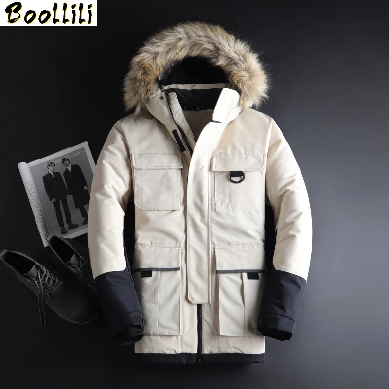 

Arrival Men New Duck Down Long Jacket Coat Man Winter Warm Thicken Parkas Windproof Down Coat For Man Parka Jacket