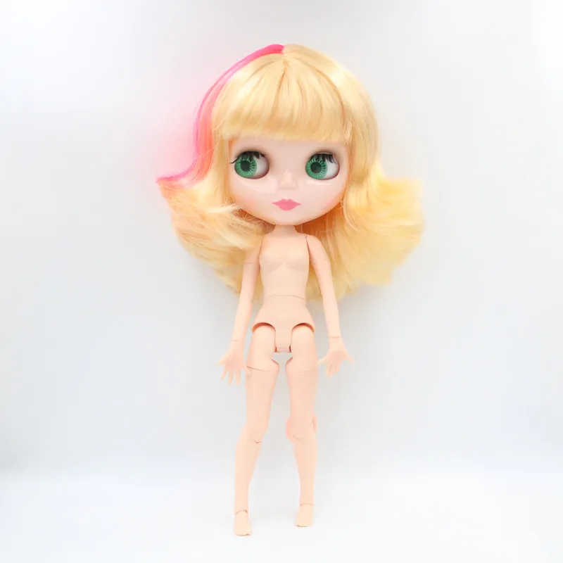 

Free Shipping Top discount 4 COLORS BIG EYES DIY Nude Blyth Doll item NO.651J Doll limited gift special price cheap offer toy