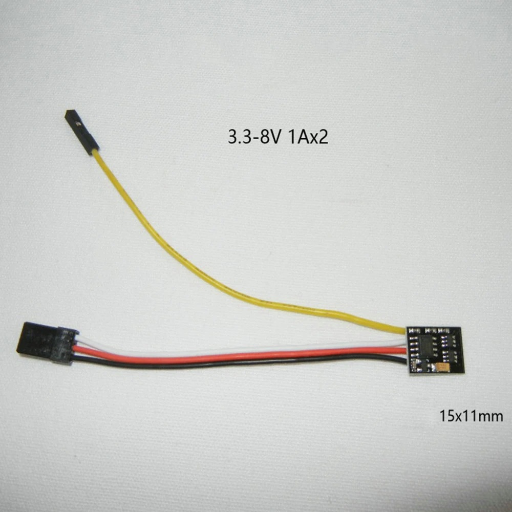 Mini Two-way Brushed ESC 1A x 2 1-2S 3.3-8V Electronic Speed Controller ESC for RC Car Tank Part