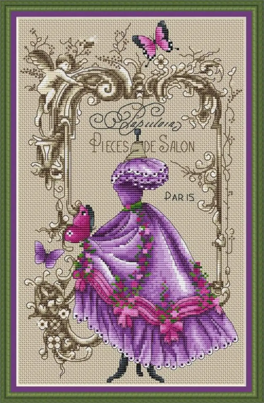 

ZZ1792 DIY Homefun Cross Stitch Kit Packages Counted Cross-Stitching Kits New Pattern NOT PRINTED Cross stich Painting Set