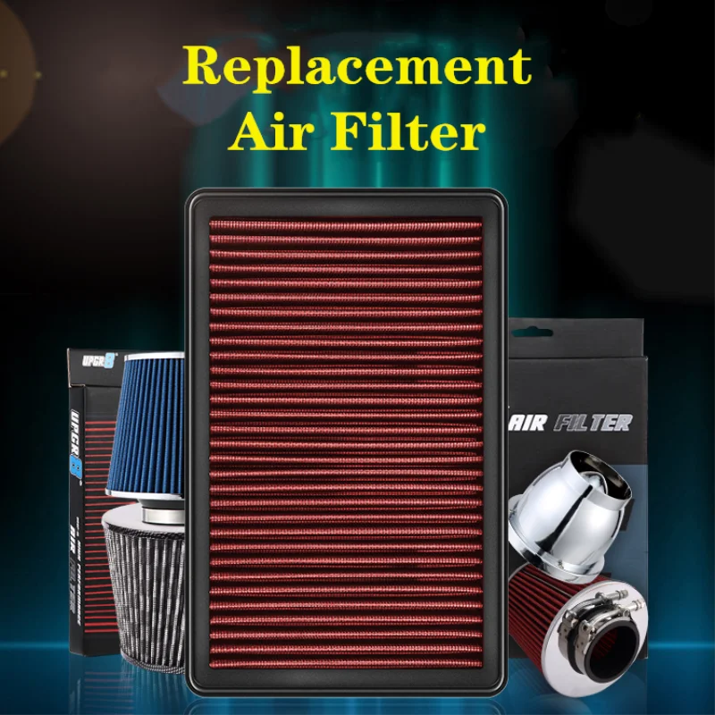 High Flow Air Filter for BMW F20 114/116/118/125 F21 F30 F31 F32 F33 F35 F36 OEM 13718507320 Can Be Cleaned Replacement
