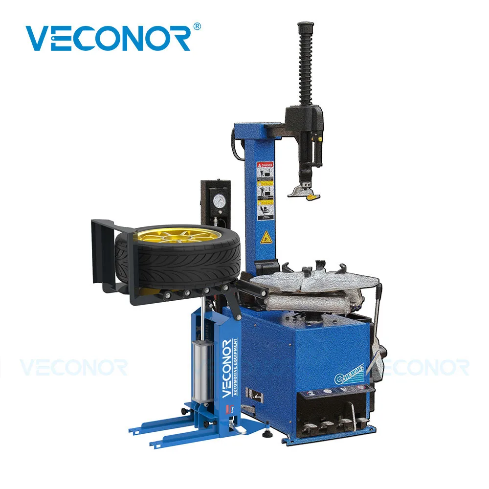 VECONOR Pneumatic Tyre Wheel Lifter for Tire Changer Universal Air Operation Tire Lifting Machine Wheel Moving Carrying Device