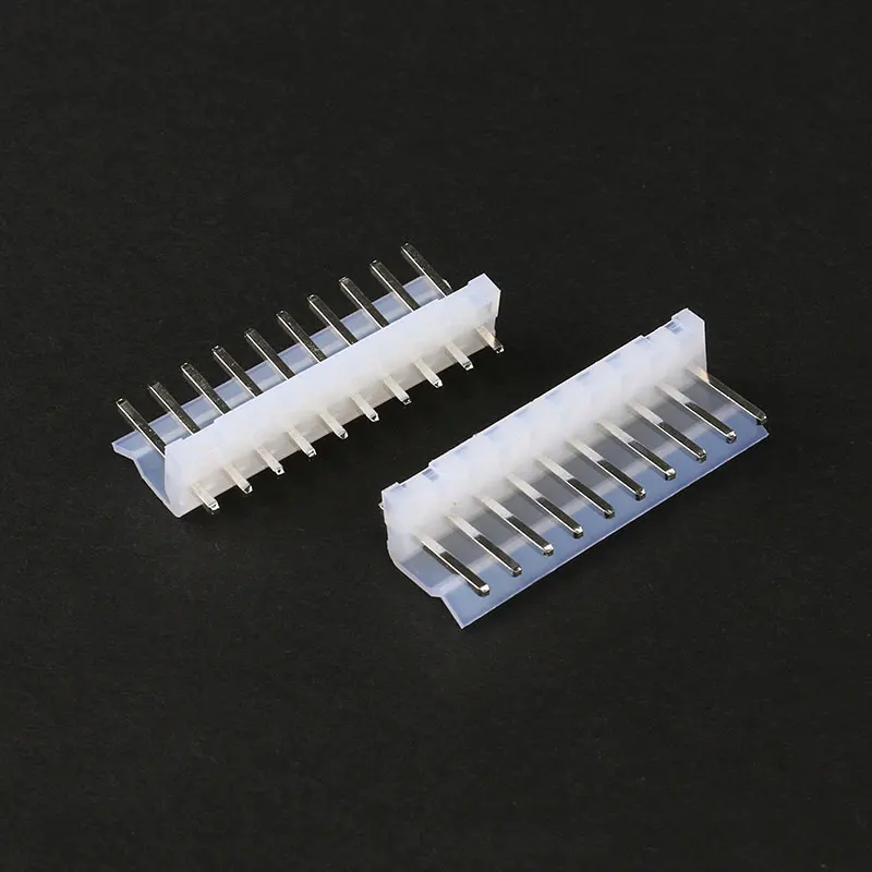 50set/lot 3.96 mm pitch CH3.96 - 2/3/4/5/6/7/8/9/12 Pin connector 50pcs Straight pin + 50pcs curved pin