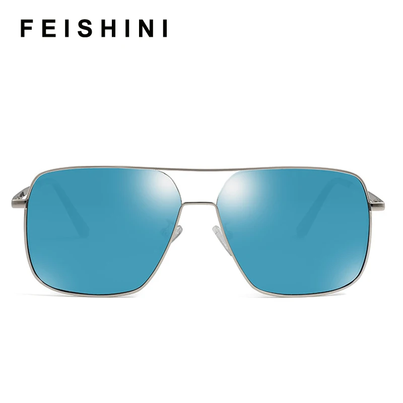 feishini All-weather Snow Light Photochromic Sunglasses Men Polarized Night Vision Driver Glasses For Man UV Protection Fishing