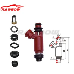 Fuel Injector Repair Kit 01204 For Mazda RX8 Chevrolet Metro 1.3L 1955004450 N3H313250A