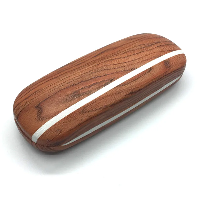 

Portable Glasses Case Hard Wooden Grain Spectacle Frame Box Reading Glasses Sunglasses Holder Storage Case C66