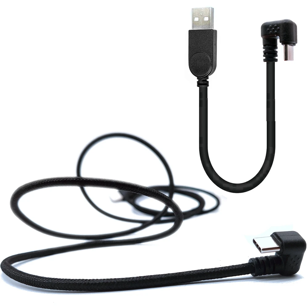 1.5M 180 Degree Up Down Angle USB 3.1 Type C Male to USB Charging And Data Converter Cable 150cm
