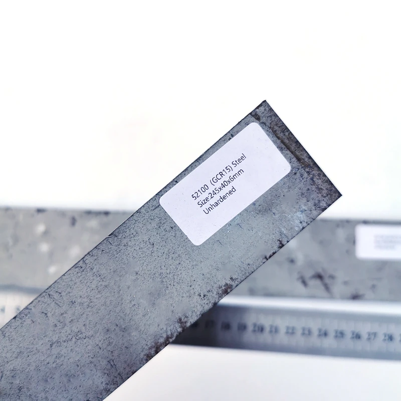 GCR15 (52100) Carbon Steel Knife blade blank knife making steel unhardened DIY knife bar blanks