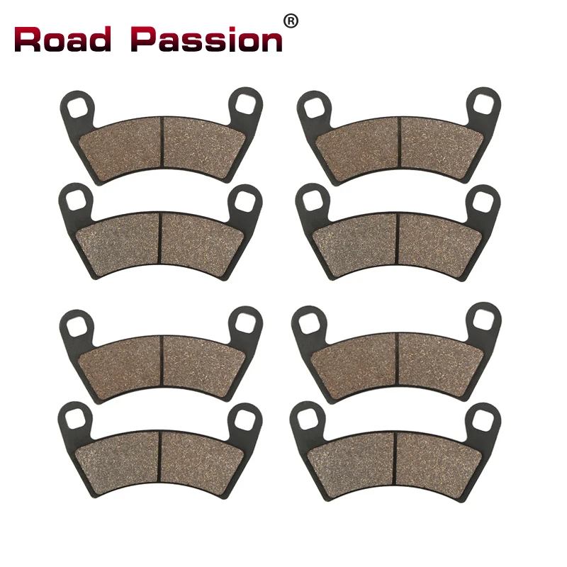 

Motorcycle Front & Rear Brake Pads For POLARIS Ranger Crew 700 800 RZR XP4 900 Diesel 2012-2014 XP1000 EFI 2014-2019 RZRS900