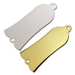 2 Holes Bell Shaped Truss Rod Cover with 2 Pieces Screws for Bass Electric Guitar Accessory
