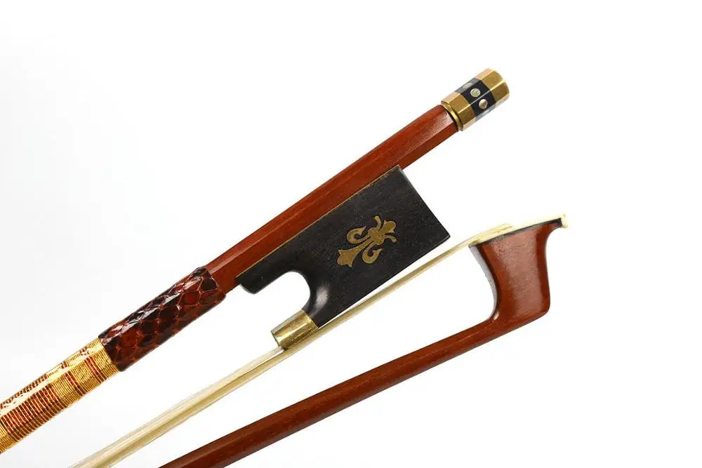 

Yinfente Beginner Violin Bow 4/4 Brazilwood Ebony Frog Straight Balance