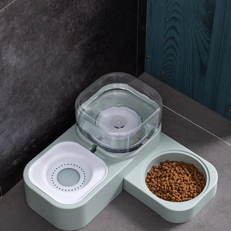 

1.5L Pet Dog Cat Bowl Automatic Feeder Fountain Water Drinking for Dogs Indoor Kitten Puppy Bowls Feeding Container Pet Supplies