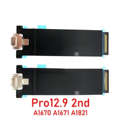 Charging Dock Connector Port Flex Cable For iPad Pro 12.9 Pro12.9 2nd A1670 A1671 A1821 USB Data Charger Ribbon Plug Repair Part