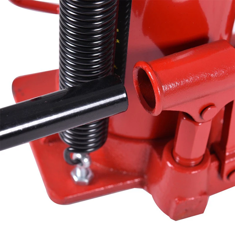 Air Hydraulic Bottle Jack 20 Ton Manual Heavy Duty Auto Truck RV Repair Lift, Red