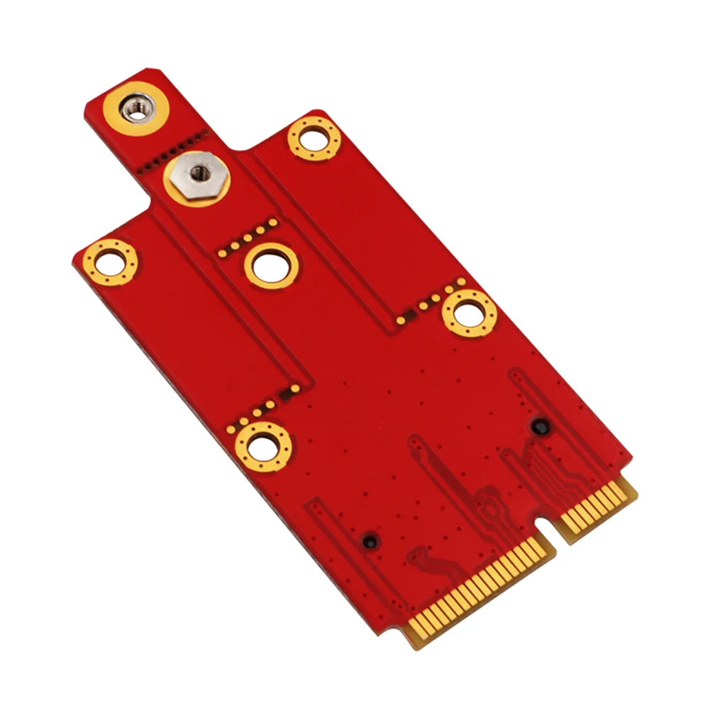 Adaptateur M.2 Key B vers Mini PCI-e NGFF M2 vers Mini PCI Express PCIe pour Module 3G 4G 5G, prend en charge les emplacements mPCIe pleine grandeur et demi-taille