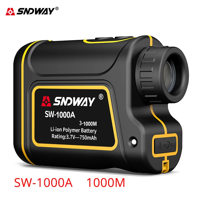 

Sndway Telescope rangefinder 6x Telescope laser distance meter range finder for Hunting golf 600m 1000m 1500m Digital Roulette