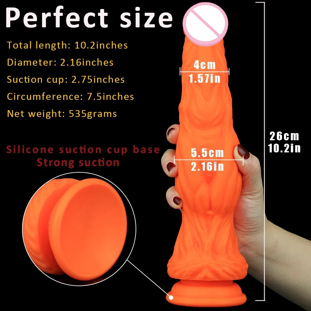 New Fantasy Realistic Dildo Animal  Large Anal Sex Toys Butt Massage For Men Women Big Anal Beads Liquid Silicone Penis Sex Shop