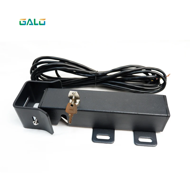 Lock Gate-Klink Oprit-Gate Drop-Bolt Elektrische Waterdichte 24VDC Voor Dubbele Single-Blad