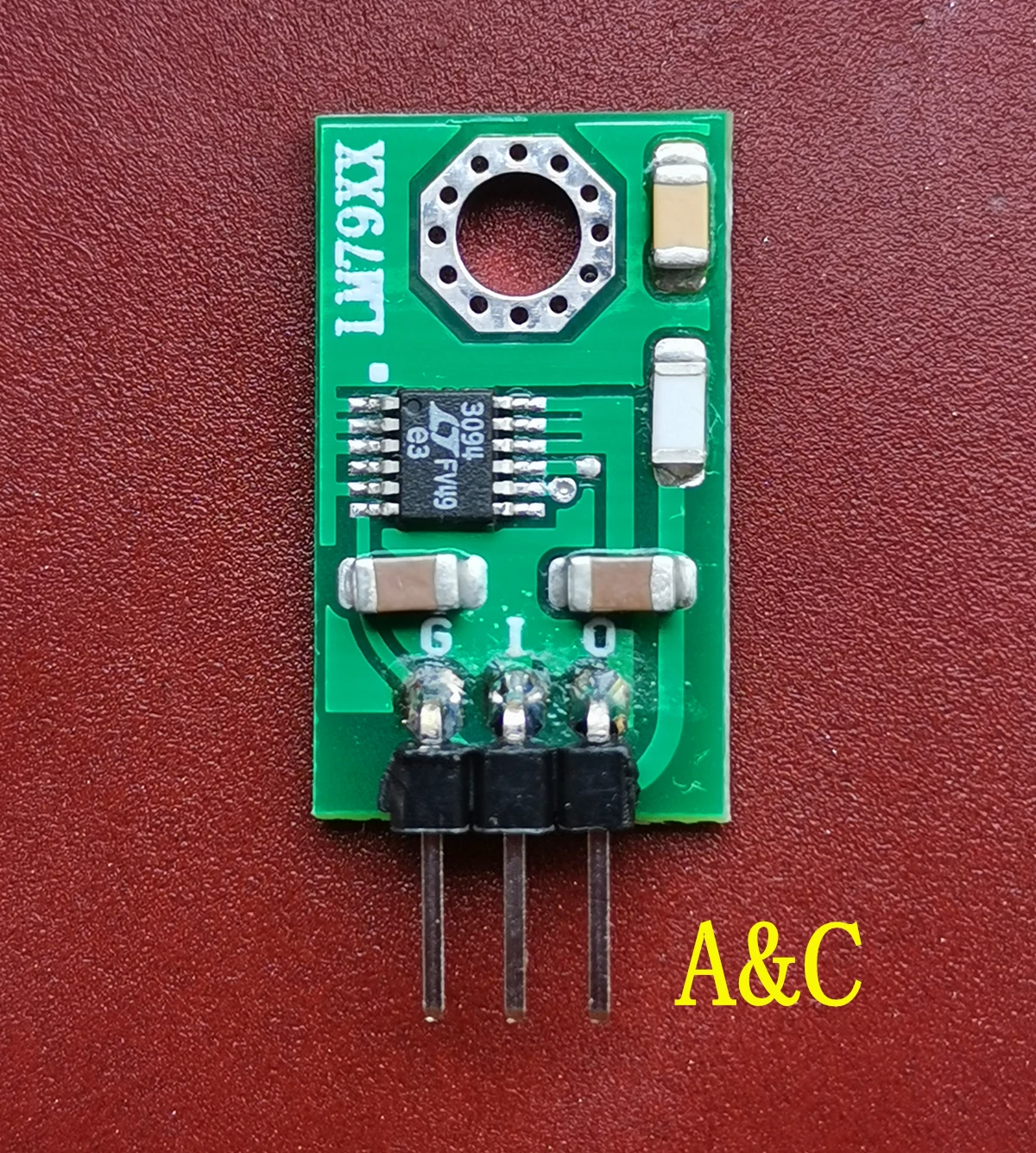 LT3094 to LM79XX linear regulated power supply module low noise DAC pre-stage power supply