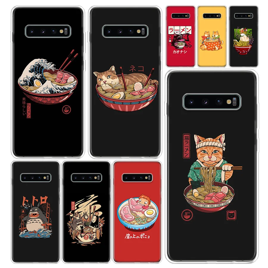 Great Ramen Wave Japan Phone Case Cover For Samsung Galaxy A51 A71 A50 A70 A40 A30S A20E A10 A41 A31 A21S A11 A01 A6 A7 A8 A9