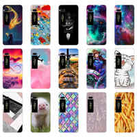 For Meizu Pro 7 Plus Phone Case full protective Cartoon Painted Soft Tpu Back Cover For Meizu Pro 7 Pro7 Plus Cases Fundas