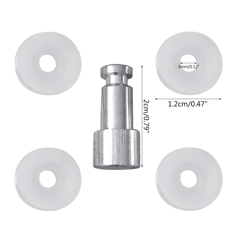 Universal Replacement Floater And Sealer For Kitchen Pressure Cooker 1 Float Valve + 4 Sealing Washers Kitchen Dining