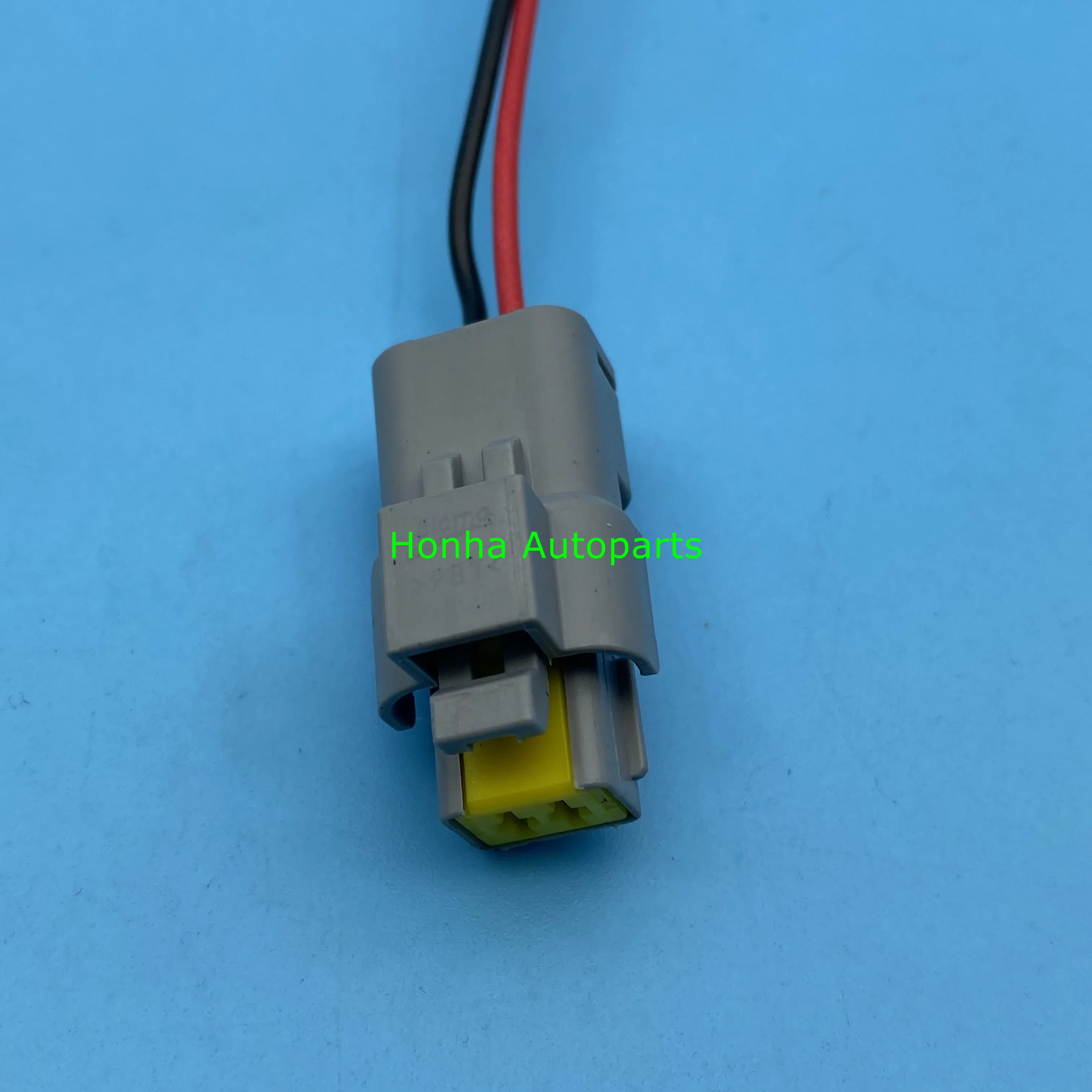 Free shipping FCI 2pin 1.5mm female waterproof connector with wire