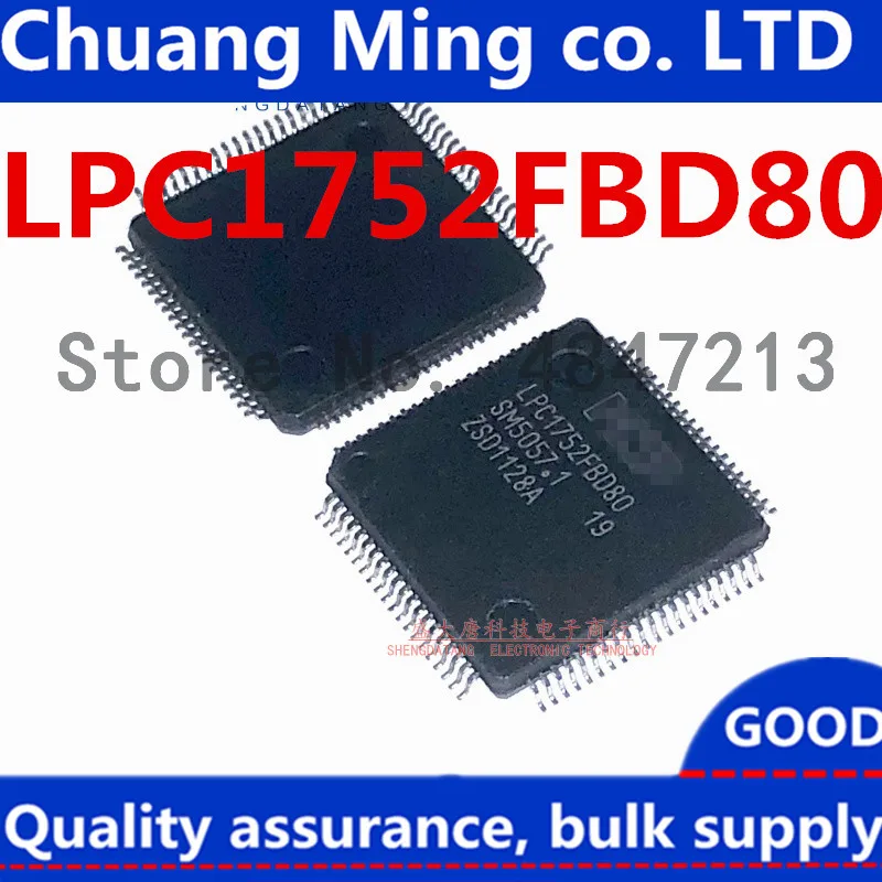 

Free Shipping 10pcs/lots LPC1752FBD80 LPC1752 LQFP-80 IC In stock!