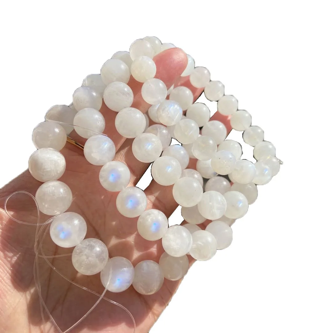 

Good Quality Natural White Moonstone Bracelet For Decorative Gift